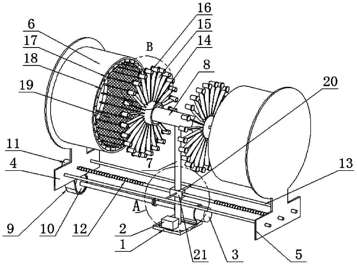 Rotating shelf for I-shaped phenolic sheet products