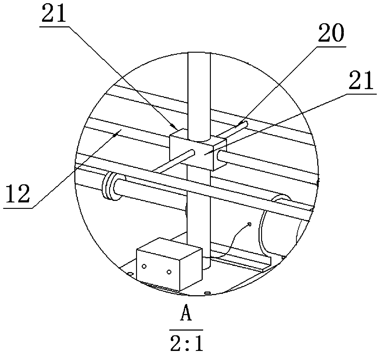 Rotating shelf for I-shaped phenolic sheet products