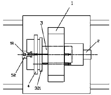 A device for turning slender threaded shafts on a lathe