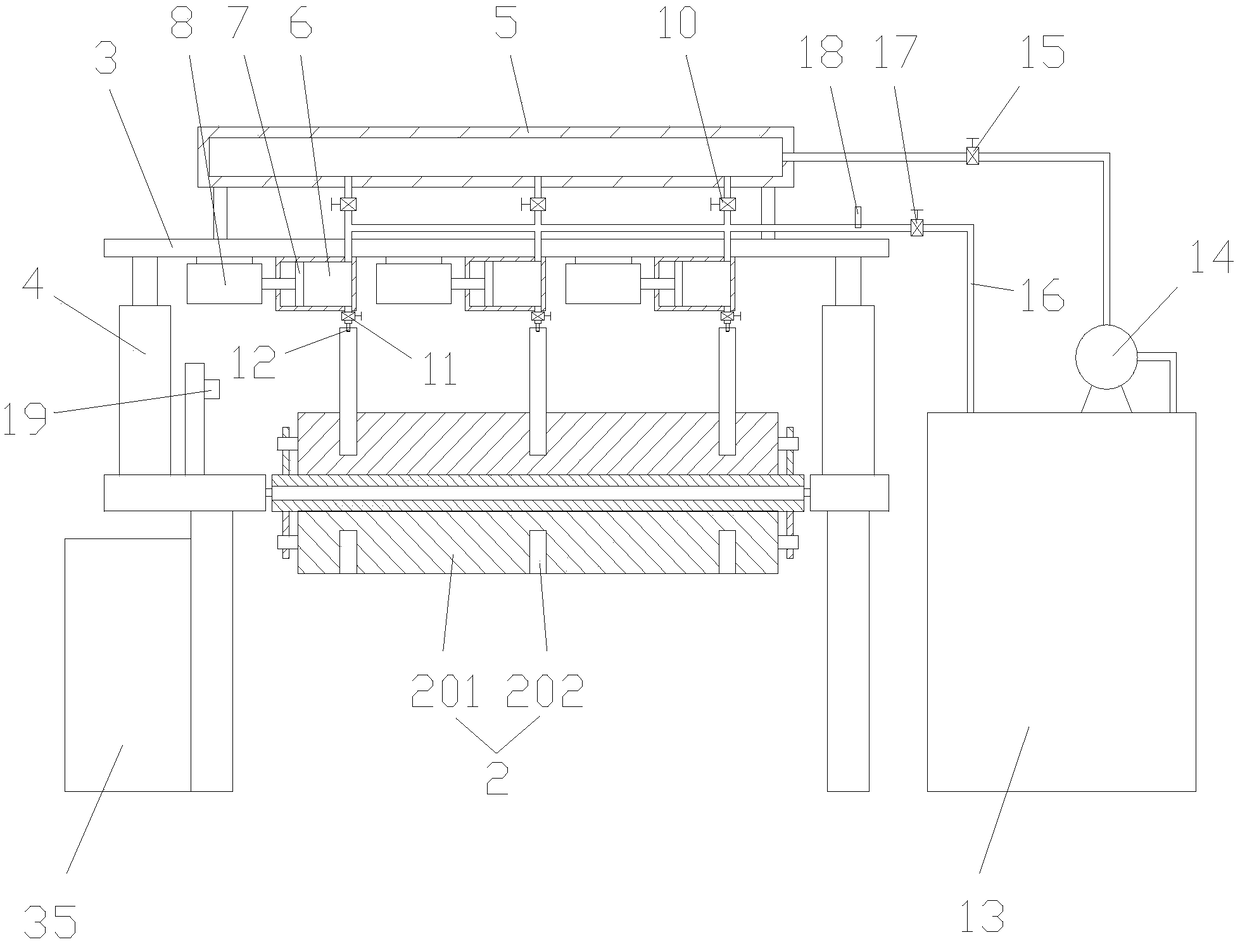 Lithium battery electrolyte injection system with self-test function