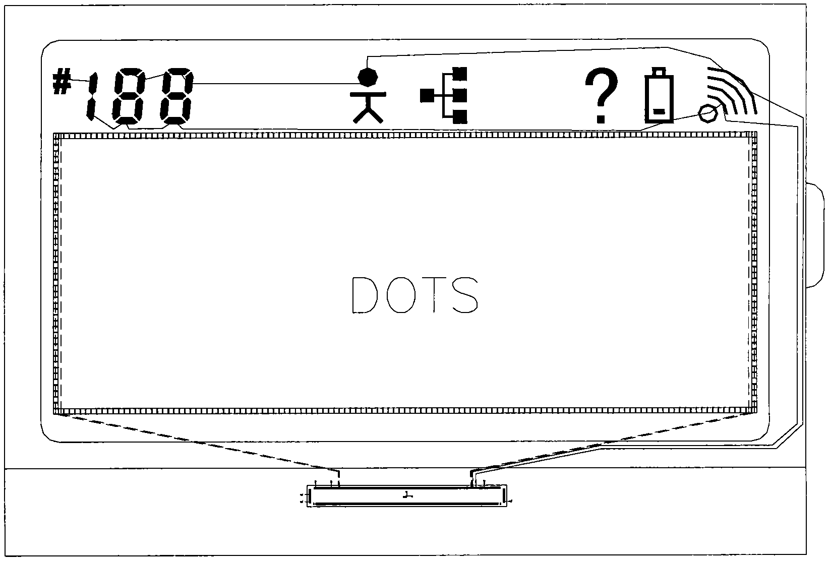 Method for eliminating cross effect and liquid crystal display device