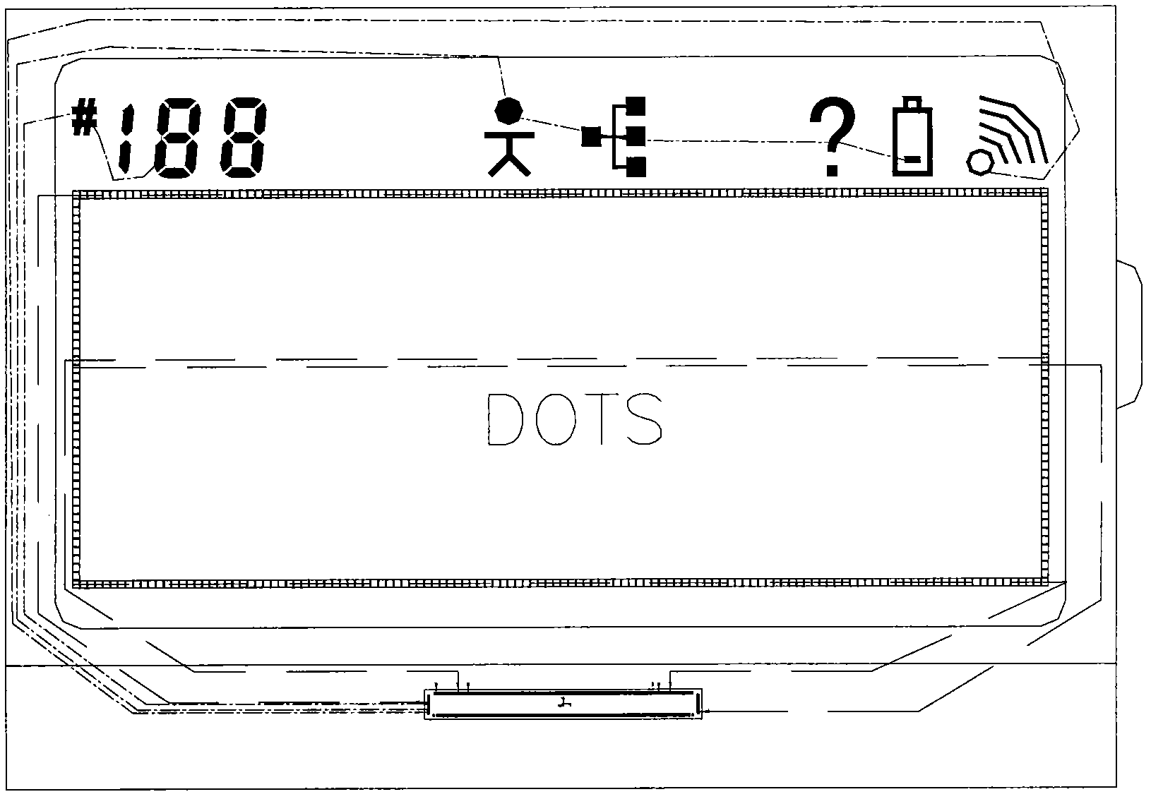 Method for eliminating cross effect and liquid crystal display device