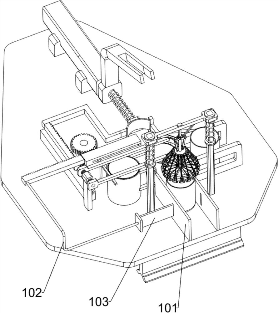 Capping device for oil drum in workshop