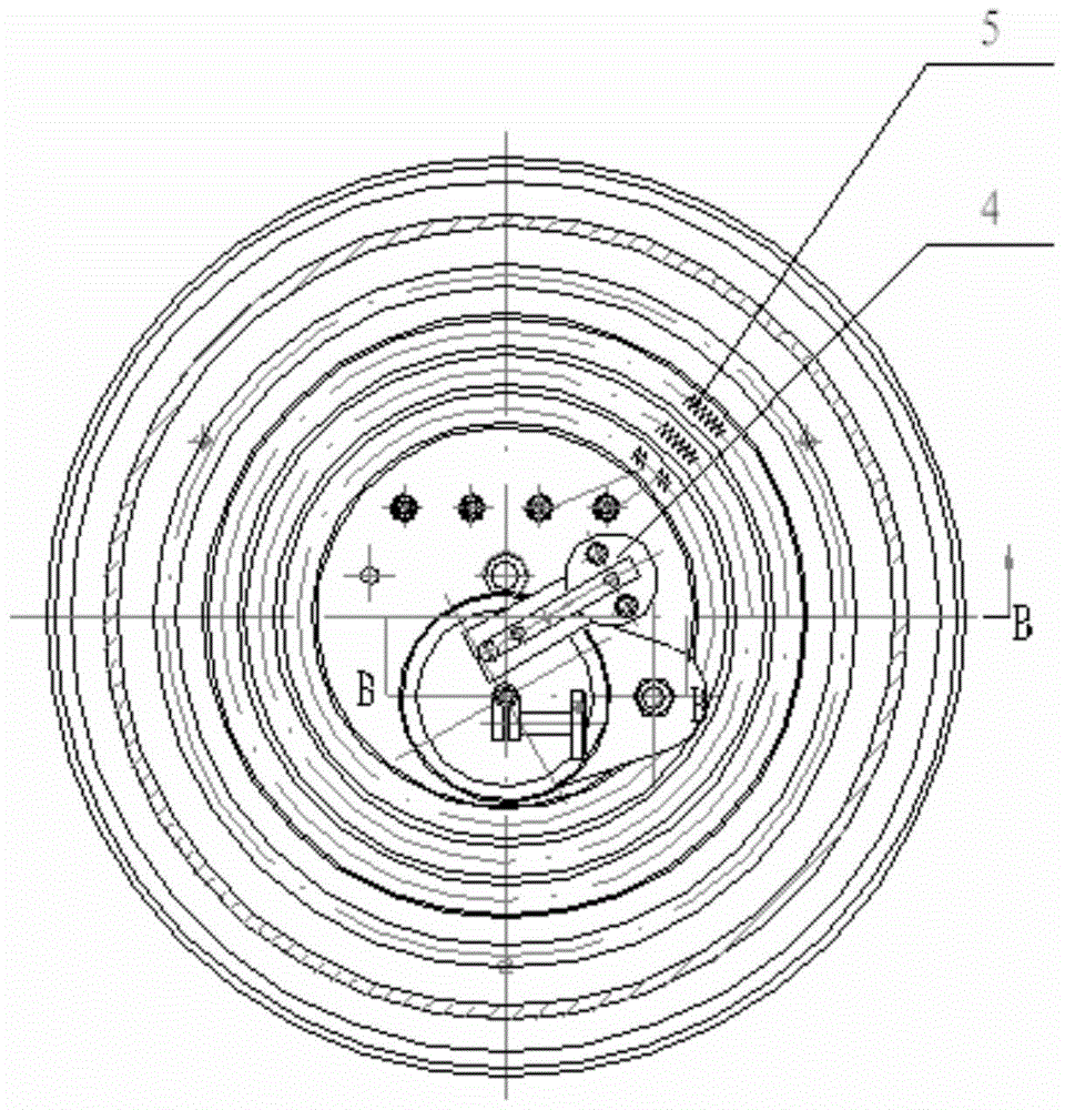 A kind of bellows valve travel test device and using method