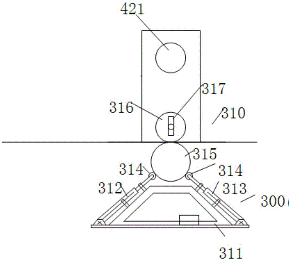 Silk winding unit of silk winding and strip forming production device