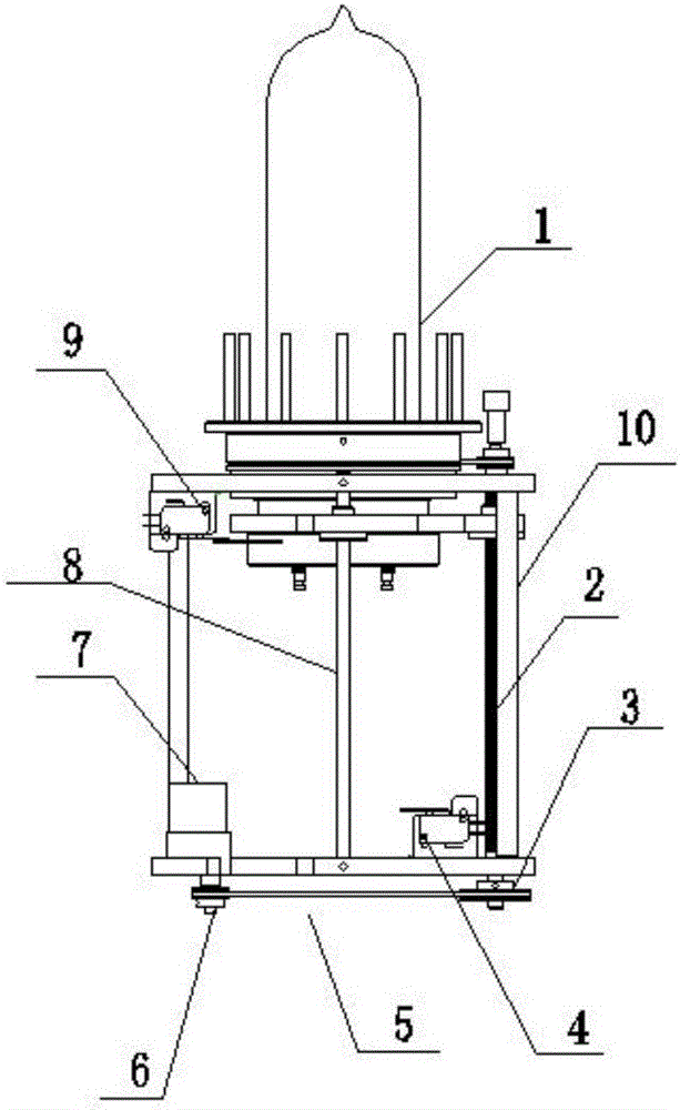 Audio power amplifier of electronic tube