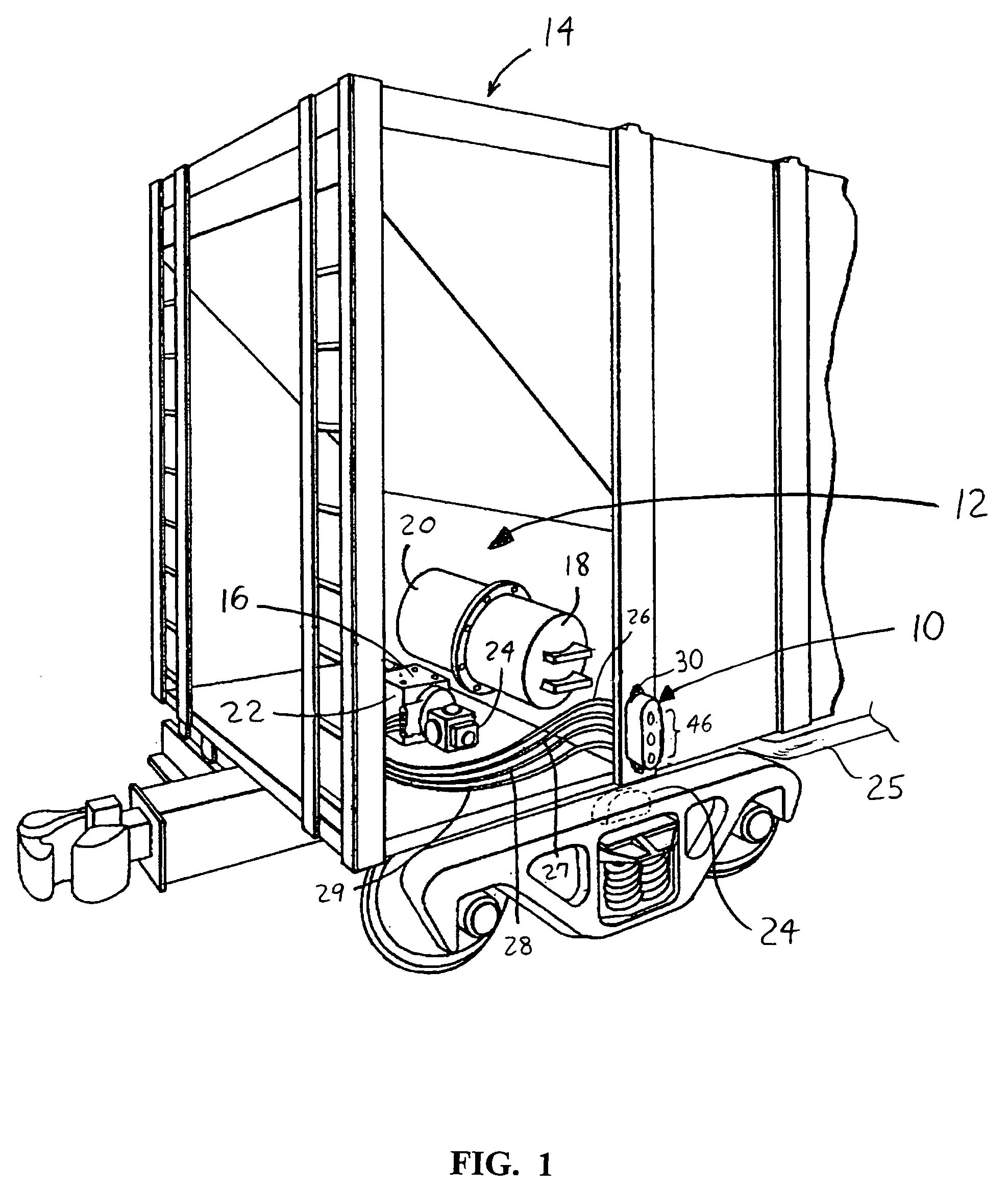 Freight car event recorder