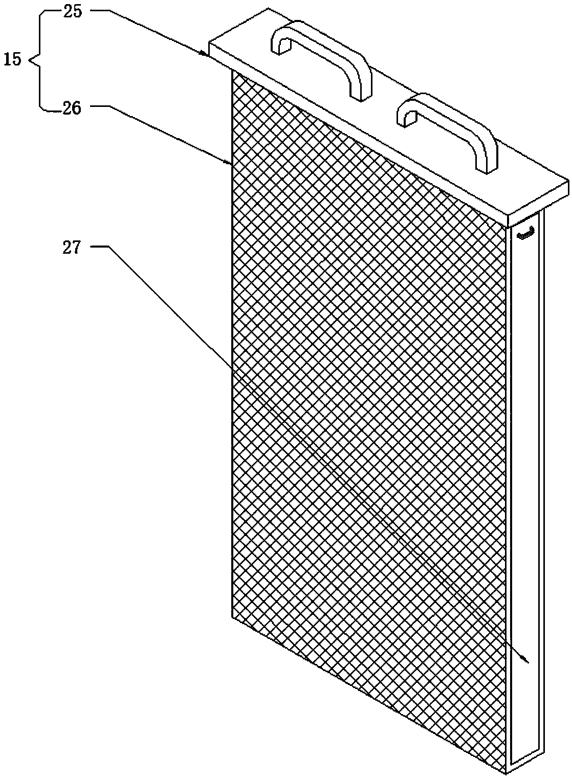 High-efficiency desulfurization apparatus for boiler waste gas