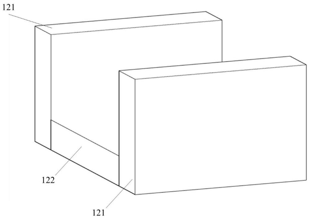 Rock structural surface cyclic shearing device and test method of opposite-vertex clamping structure