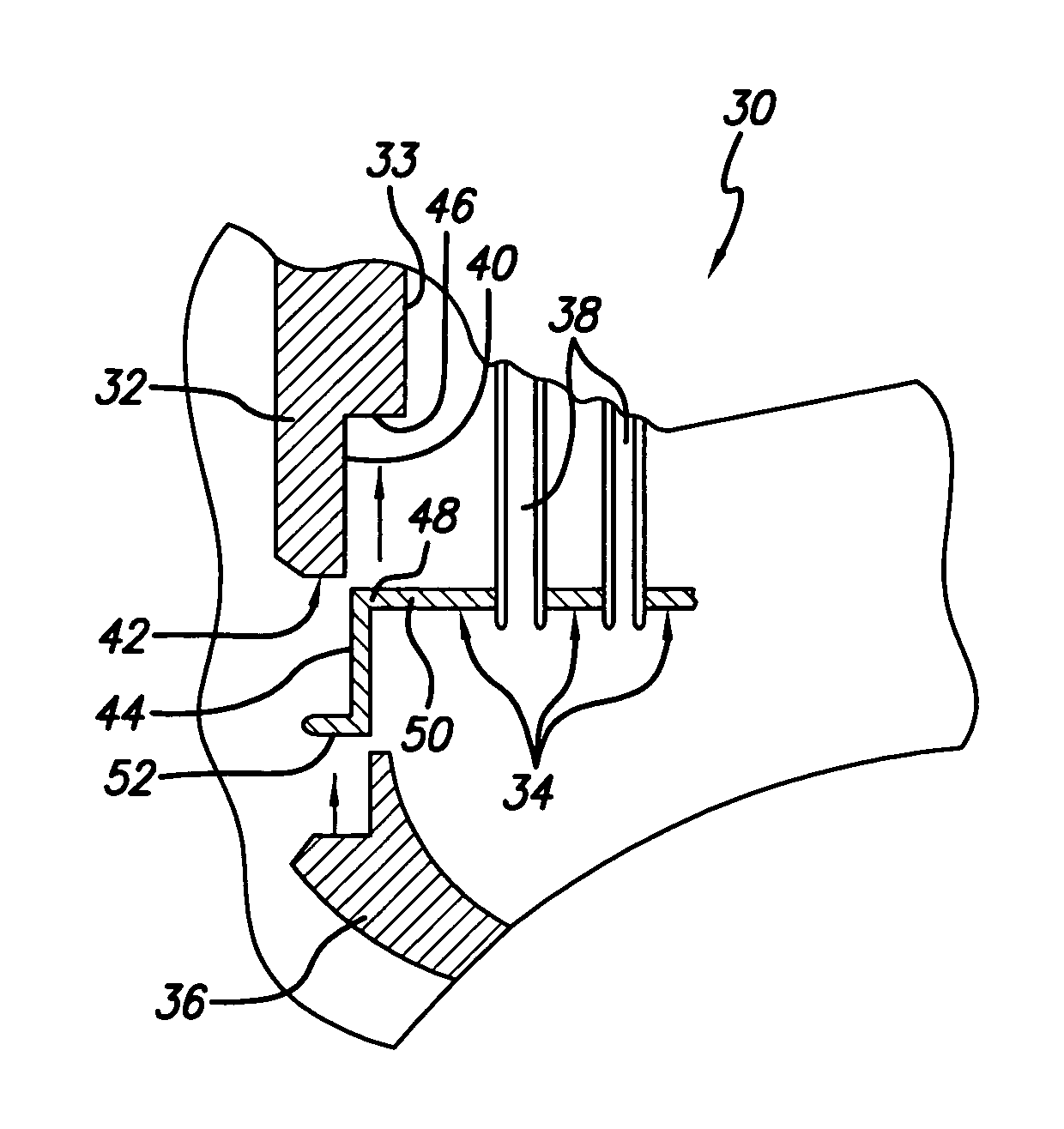 Nested attachment junction for heat exchanger