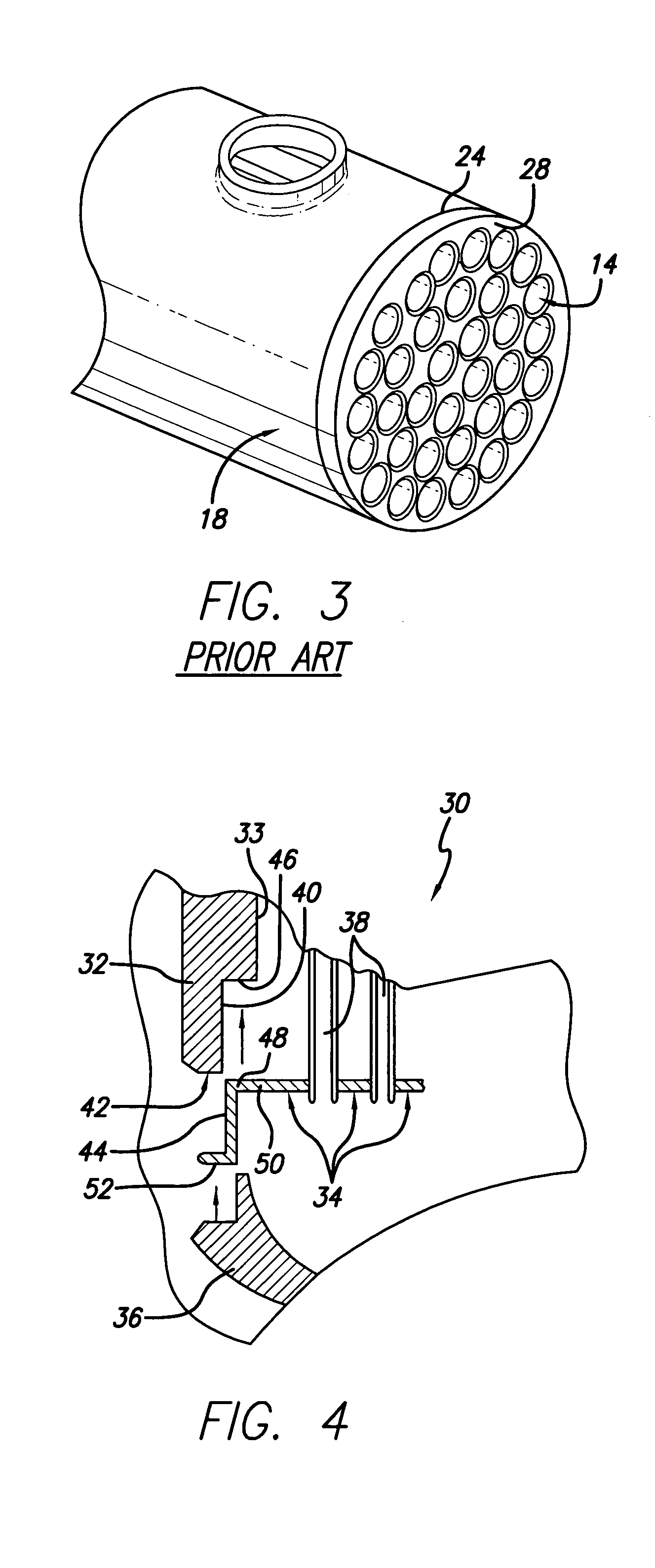 Nested attachment junction for heat exchanger