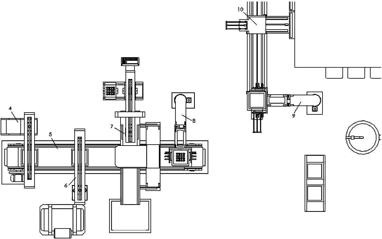 Forming equipment of transparent diamond-embedded floor board and manufacturing method of transparent diamond-embedded floor board