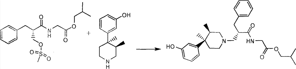 Preparation method of alvimopan