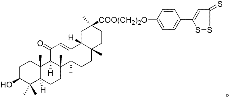 Application of glycyrrhetinic acid derivatives in preparation process of anti-inflammatory drugs