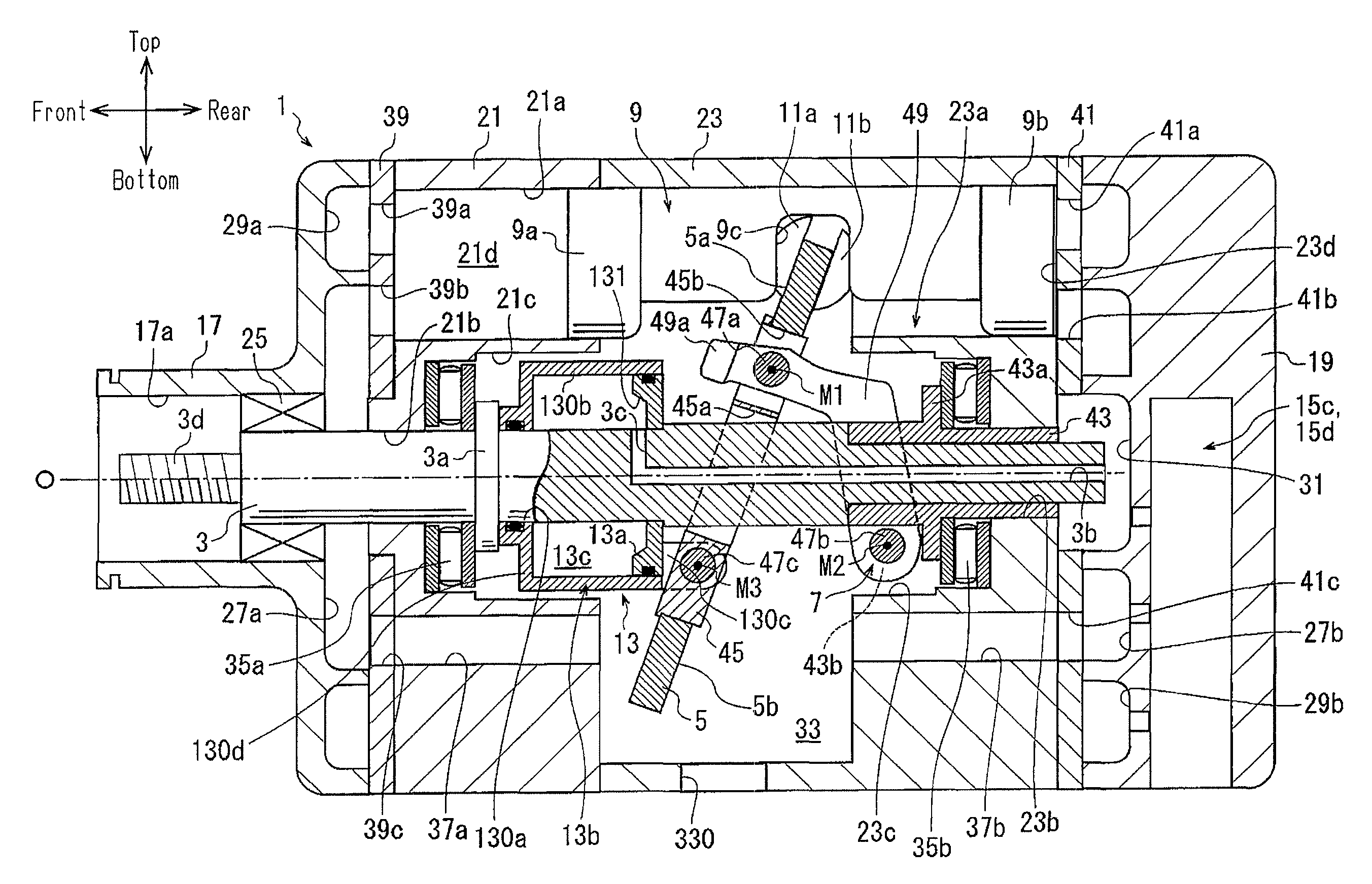 Swash plate type variable displacement compressor