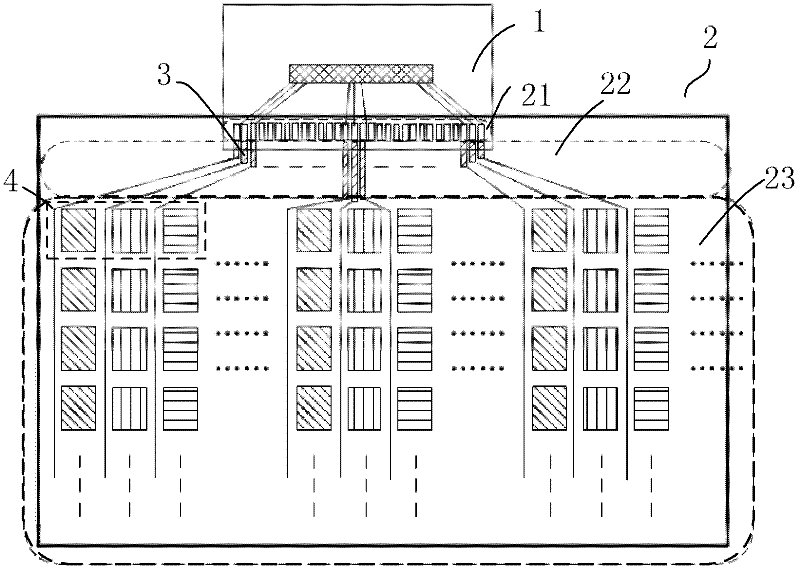 Liquid crystal display (LCD) driving circuit, data driving chip, liquid crystal panel and liquid crystal display device