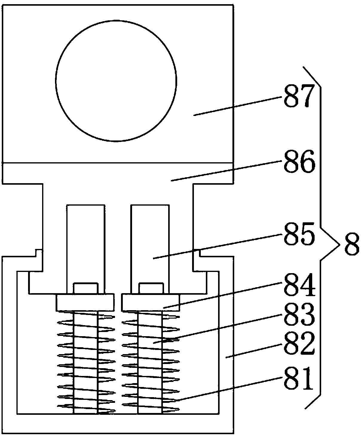 Water body impurity removal device for water purification equipment