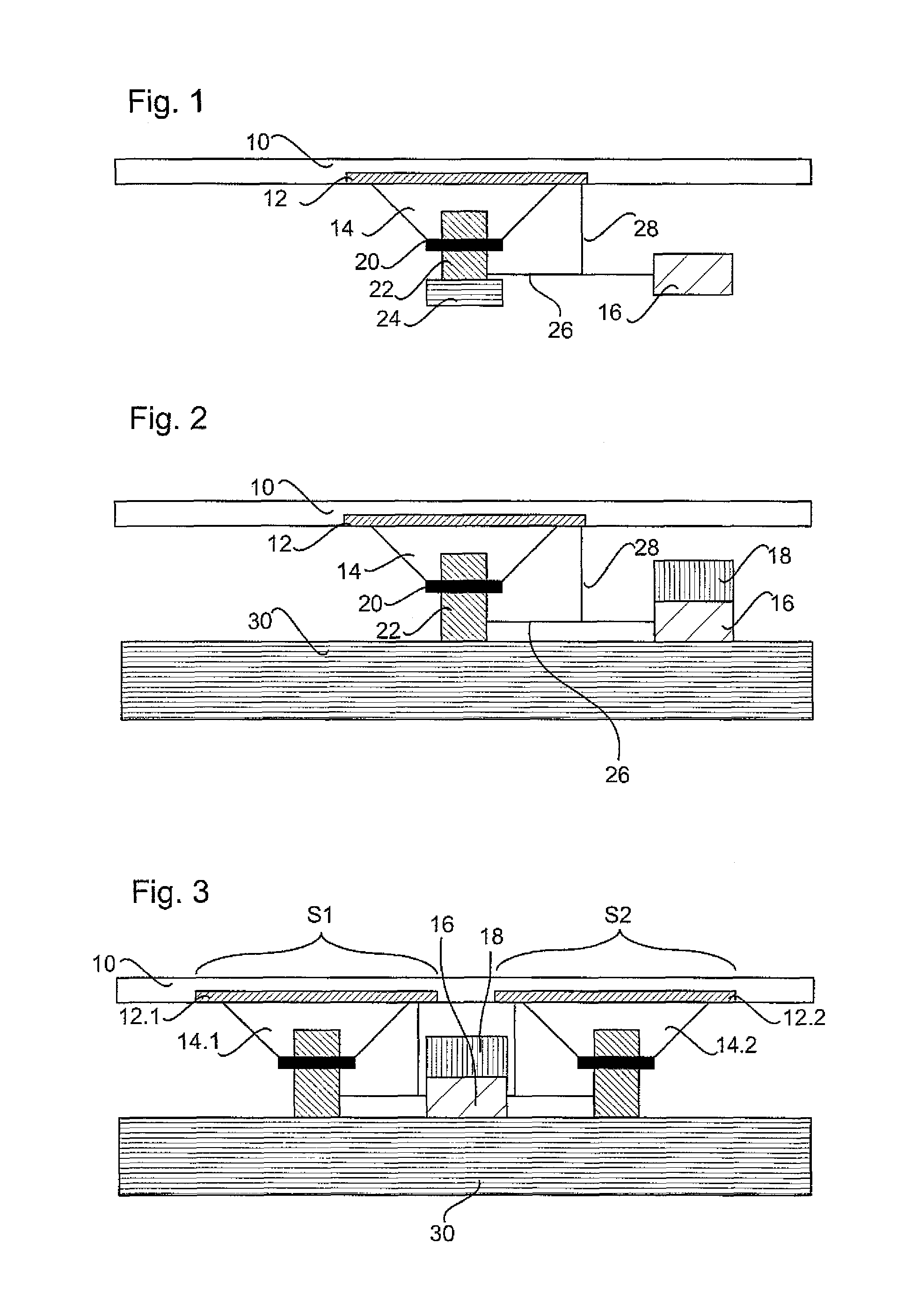 Operating control having specific feedback