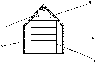 Lighting power distribution cabinet