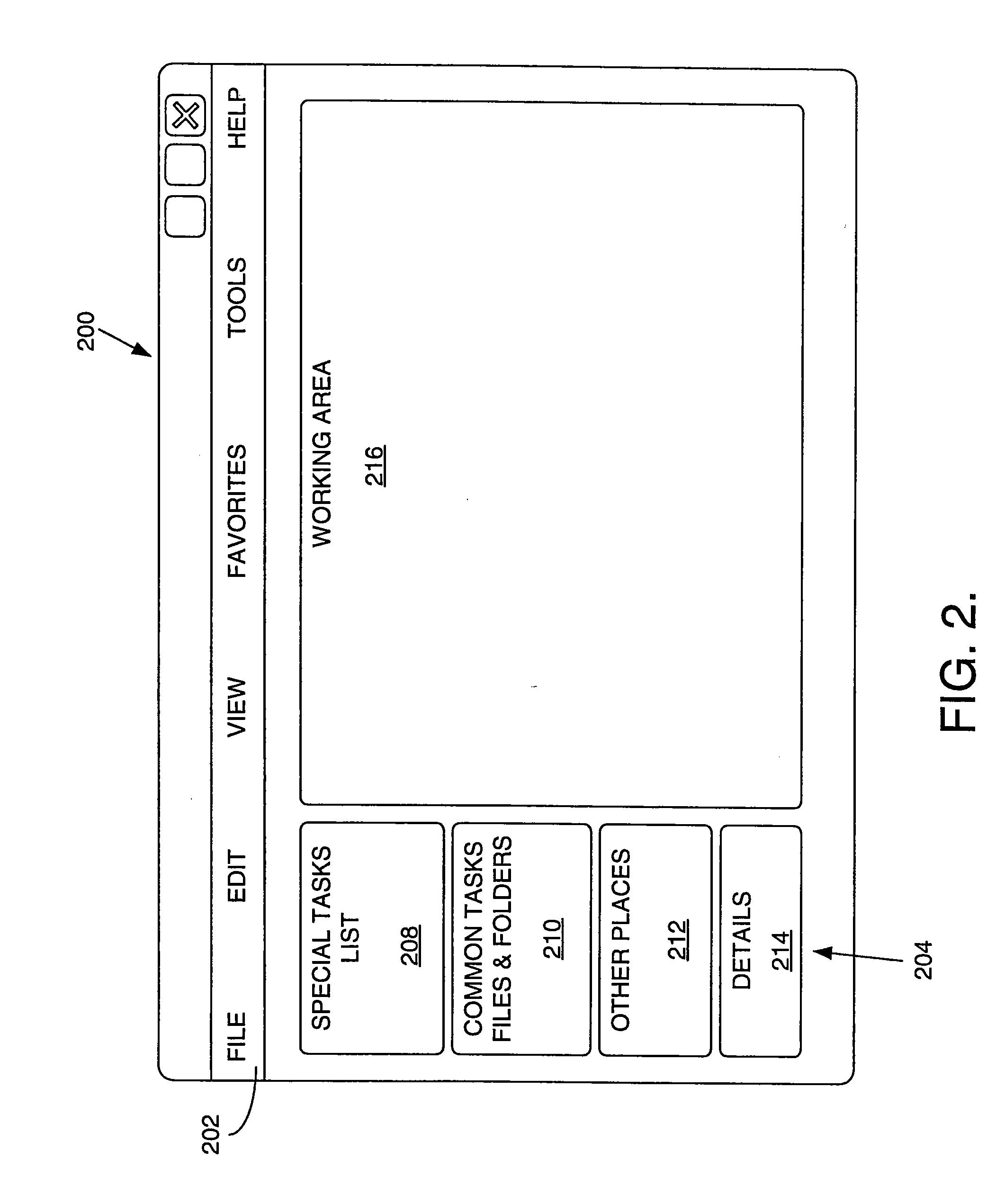 System and method for presenting the contents of a content collection based on content type