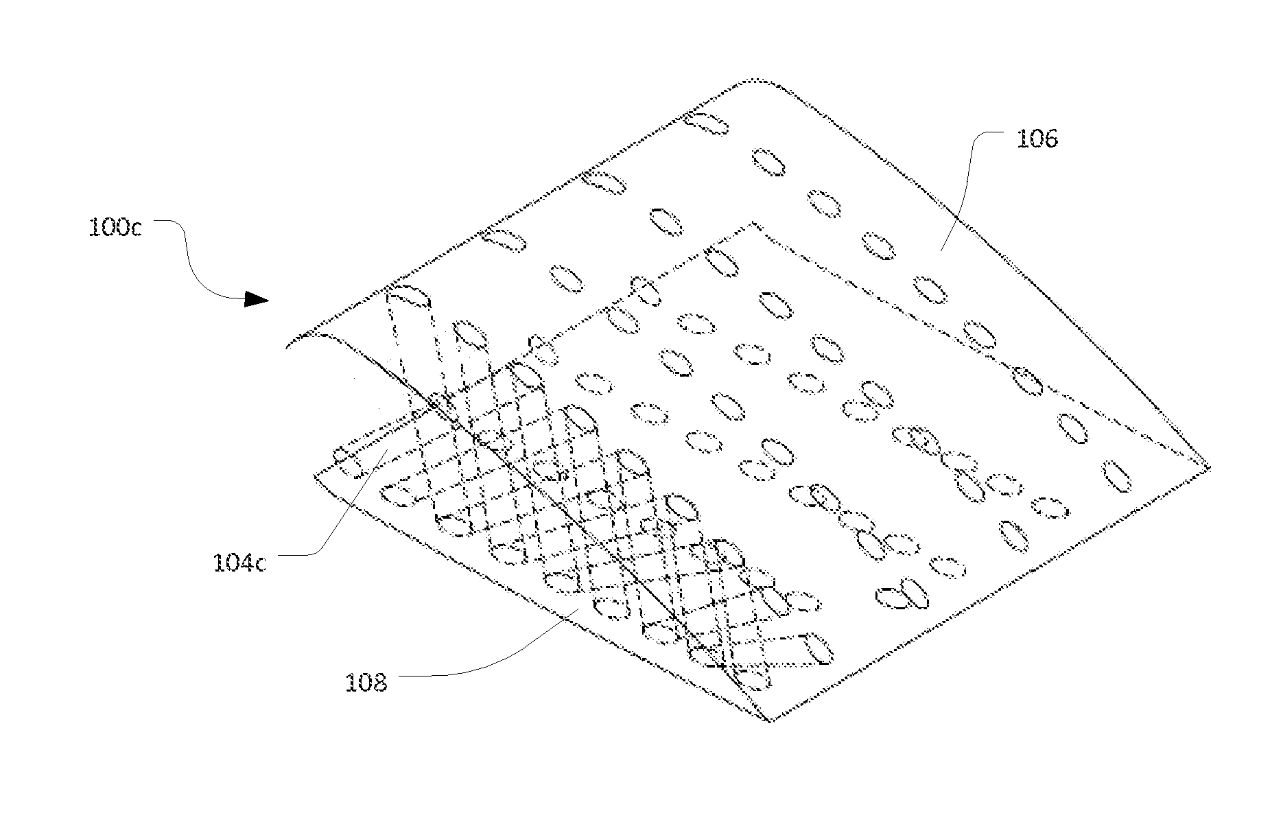 Lightweight composite lattice structures