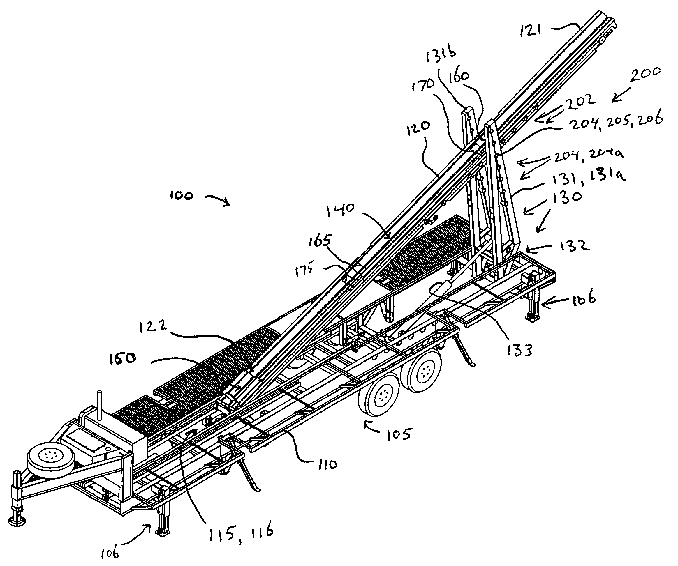 Multi-position height adjustment system for a pipe handling apparatus