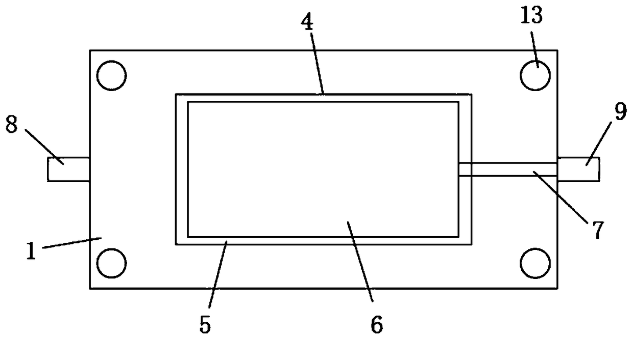 Plastic mould with cooling mechanism