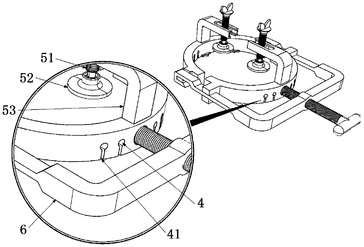 Patella fracture reduction guide device