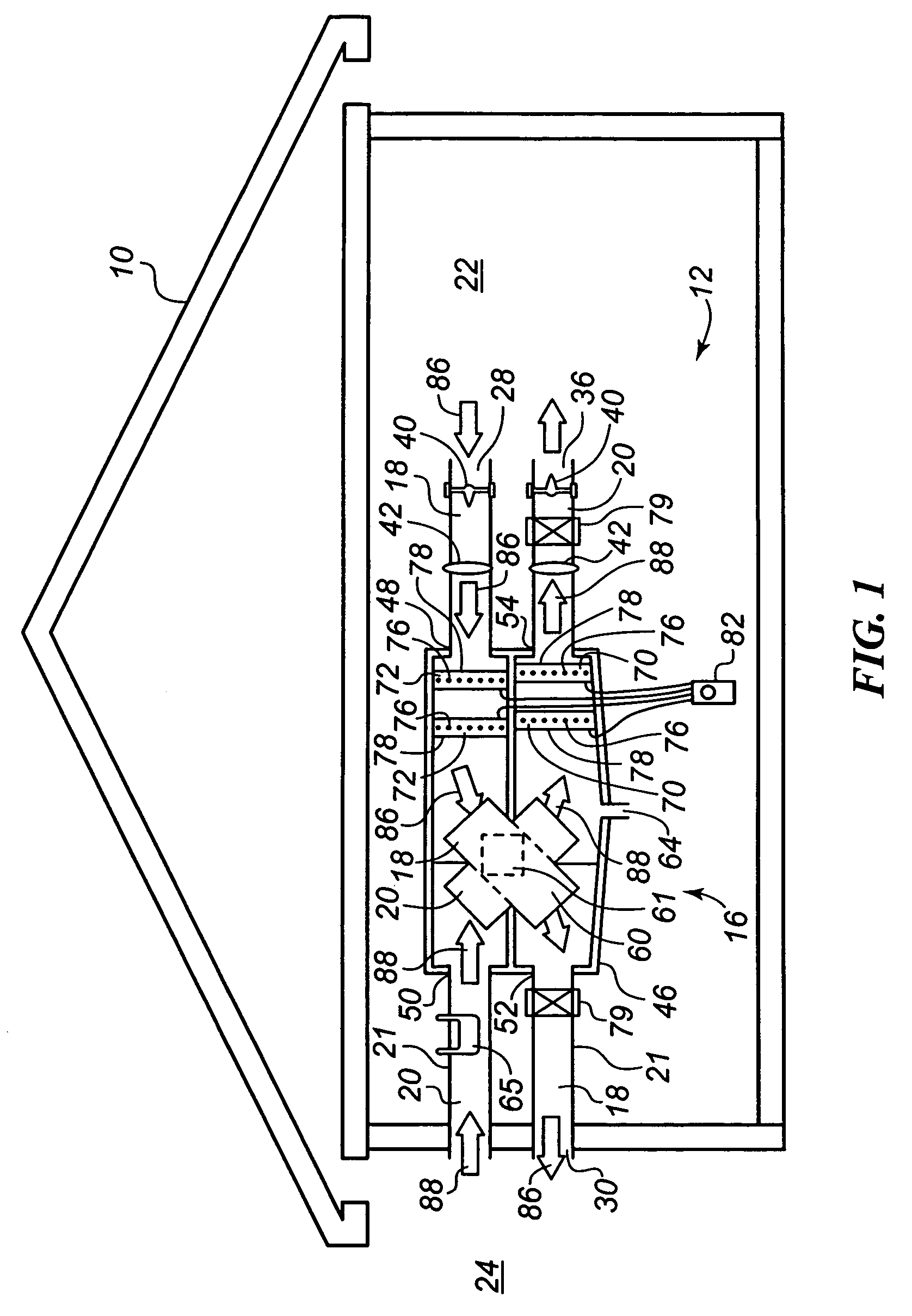 Fanless building ventilator