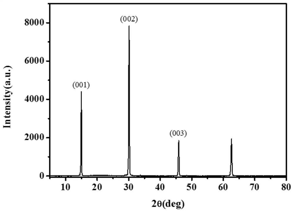 A kind of perovskite single crystal flake and method and application for promoting its growth