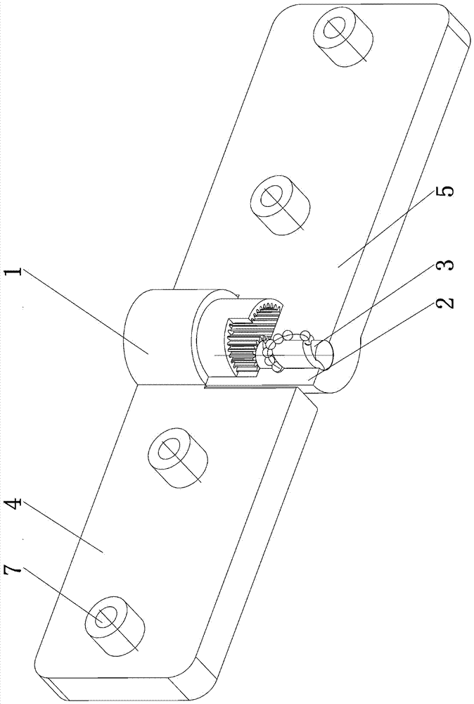 Lifting hinge structure