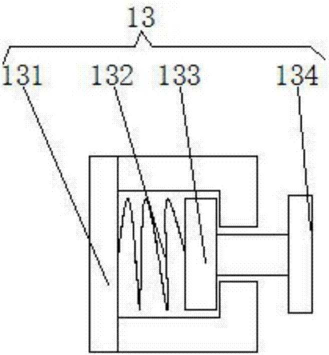 Shock absorption base for transporting lithium battery