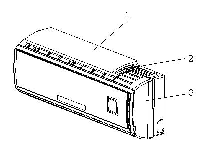 Wall-mounted air conditioner indoor unit adopting air purifier