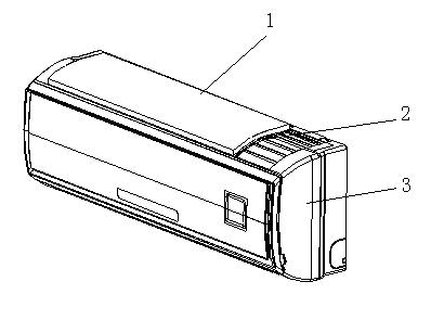 Wall-mounted air conditioner indoor unit adopting air purifier