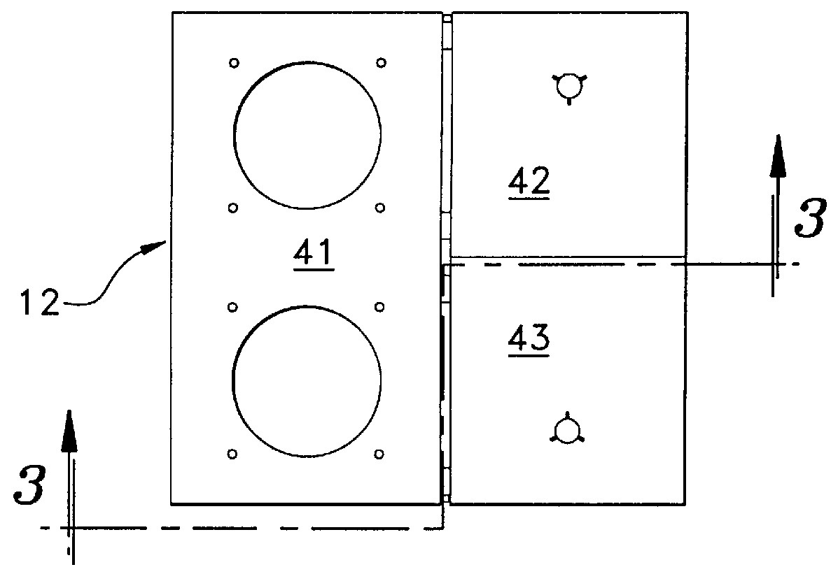 Removable hopper with material shut-off