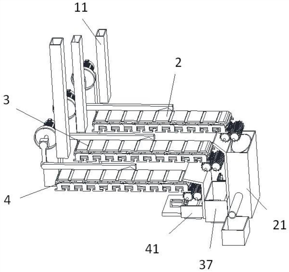 Industrial waste residue treatment device