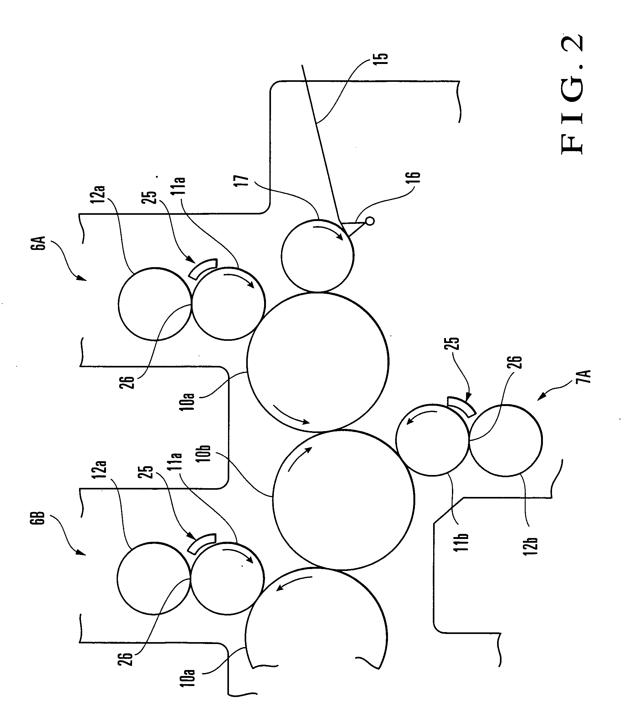 Air blowing device for printing press