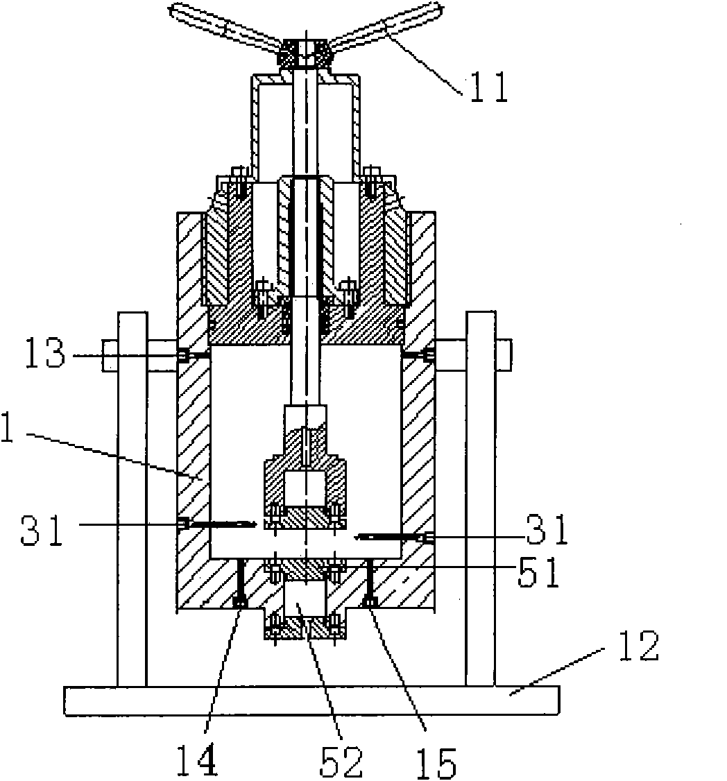 Device and method for simulating generation of gas hydrate and measuring physical property parameters thereof