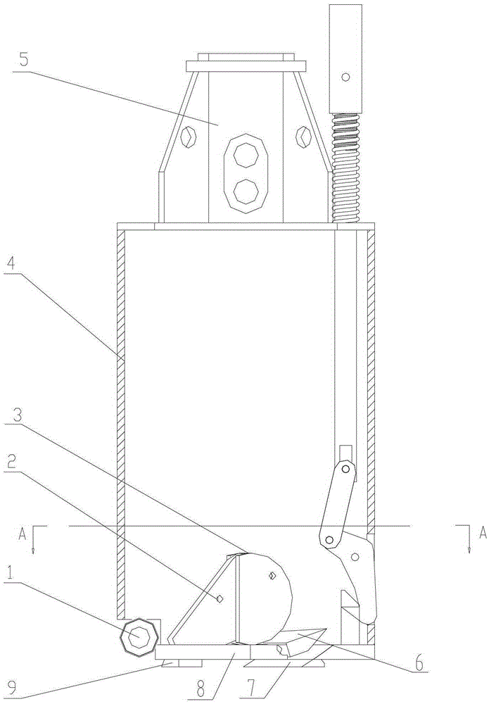 Single bottom adjustable valve bottom cleaning drill