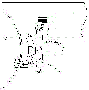 A motor vehicle brake vertical rod for preventing brake shoe eccentric wear