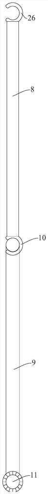 Loadable intelligent ascending and descending armrest unit for medical care corridor