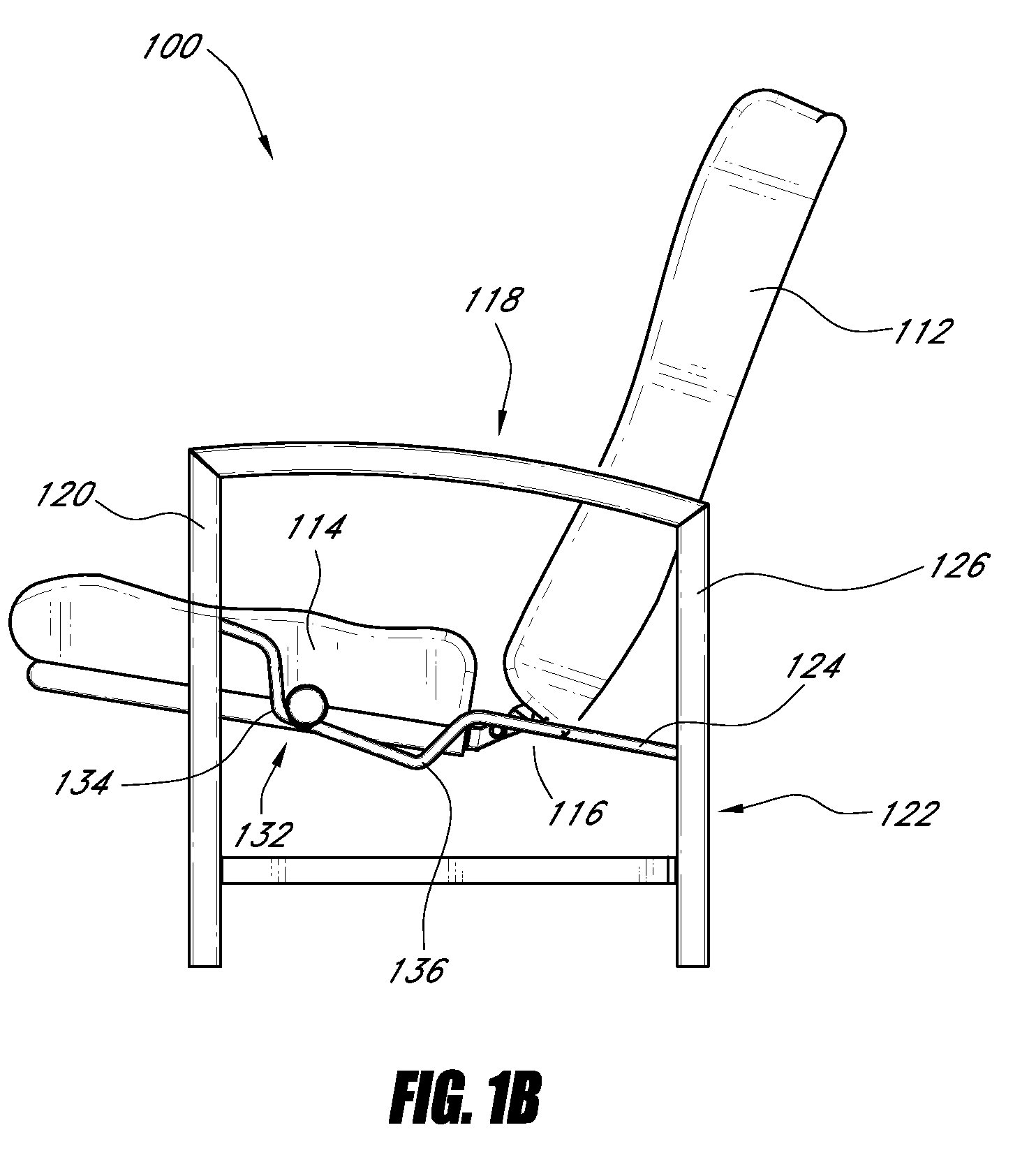 Reclinable seating apparatus and method