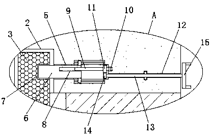 Discharging and cooling device for white rice grading screen