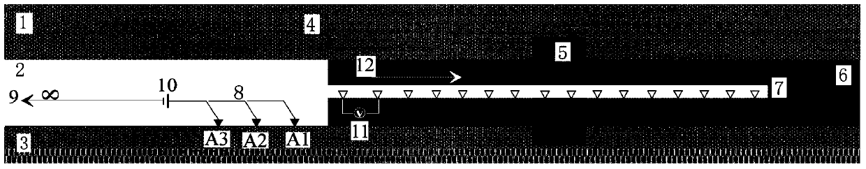 In-hole direct current electric method advanced detection method