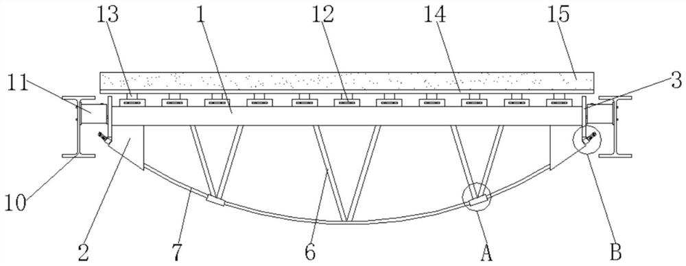 Stretch-draw string formwork support