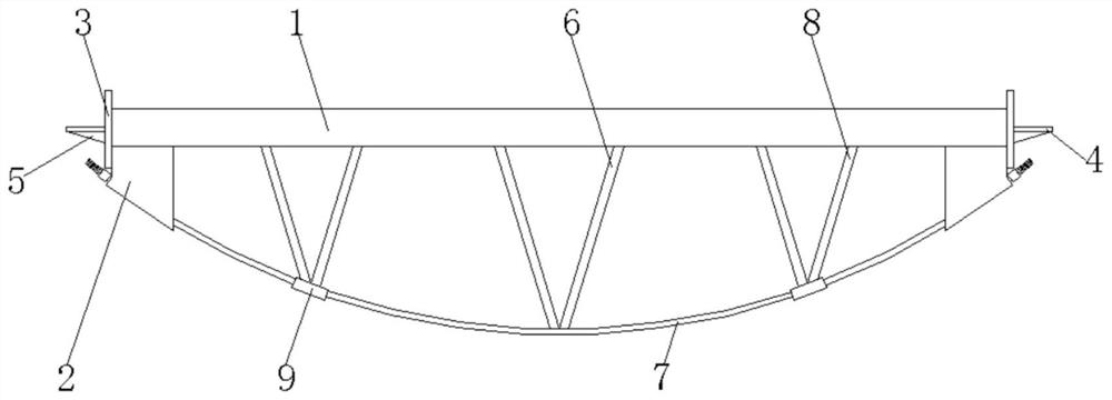 Stretch-draw string formwork support