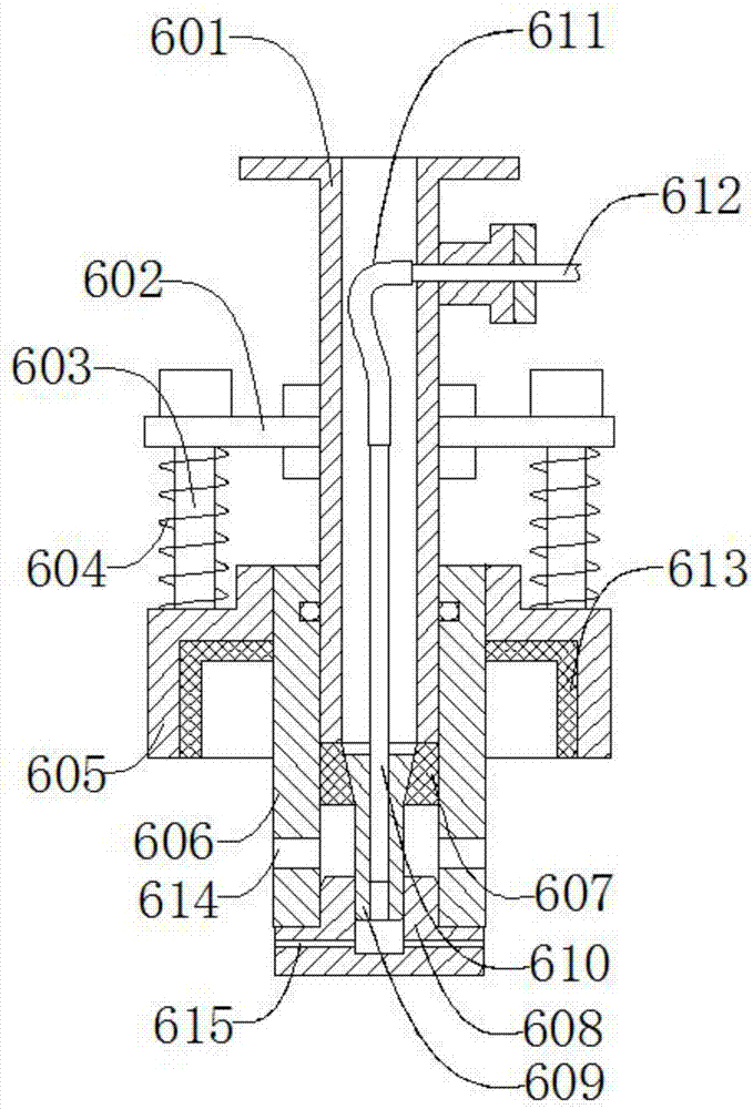 Rotary liquid fertilizer filling device