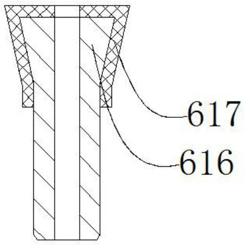 Rotary liquid fertilizer filling device