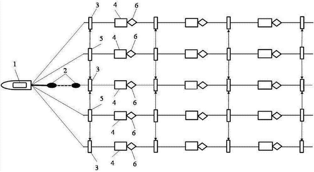 Marine controllable source time frequency electromagnetic data acquisition system and method