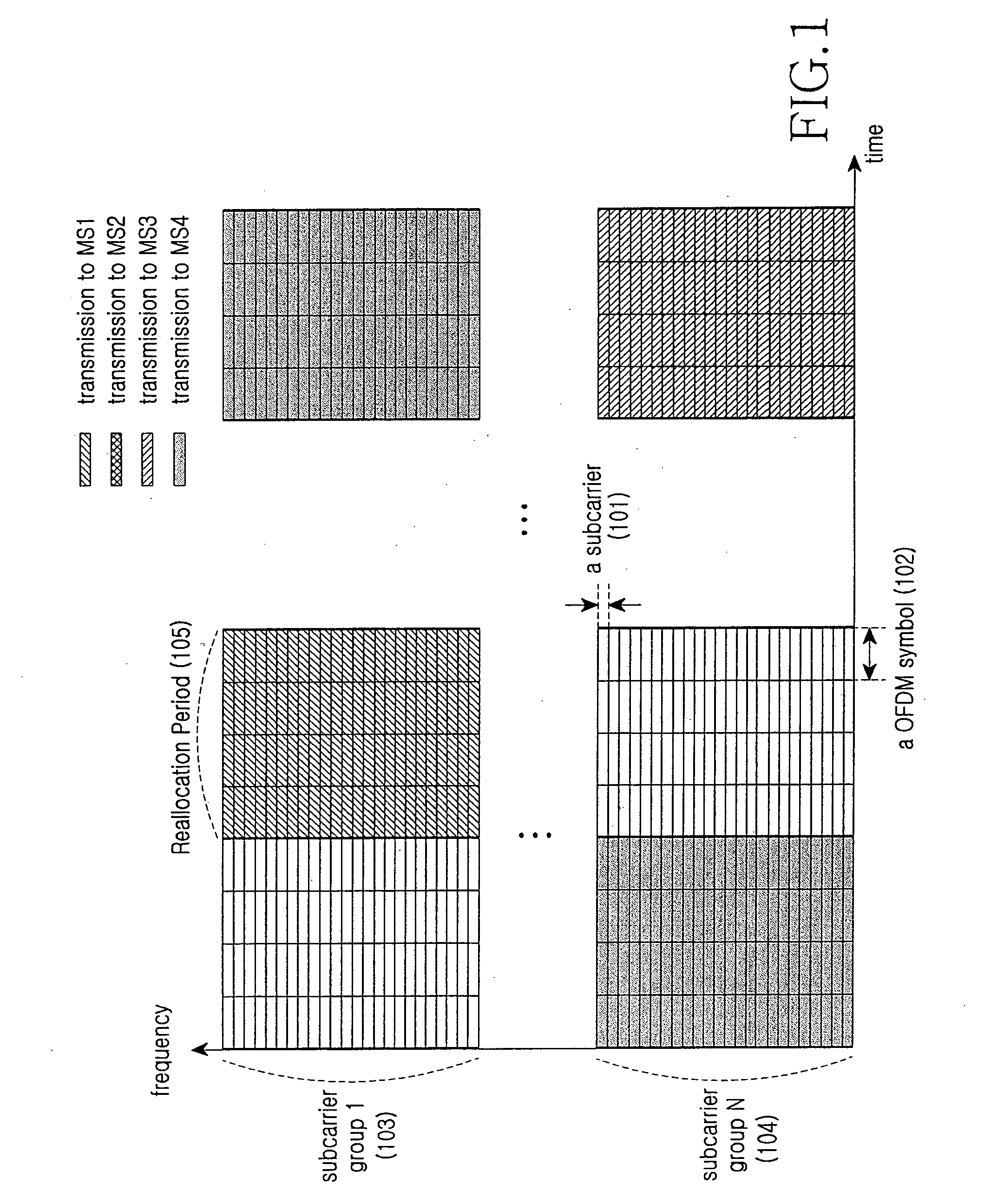 Method for configuring and managing channels in a wireless communication system using AMC channels and diversity channels, transmission/reception apparatus thereof, and system thereof